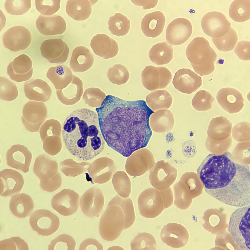 white blood cell: blast cell
